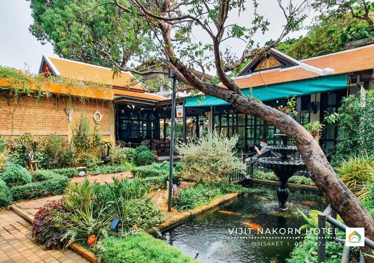 Vijit Nakorn Hotel Sisaket Kültér fotó